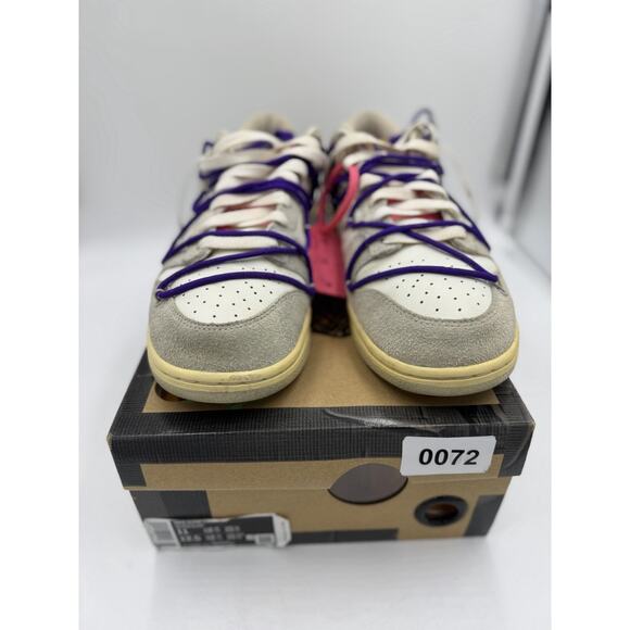 Size 11 - Nike Off-White x Dunk Low Lot 15 of 50 - Picture 1 of 8